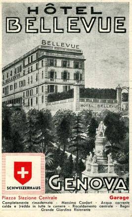 Hotel Bellevue, Genoa