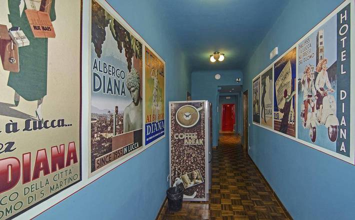 Hotel Diana, Lucca